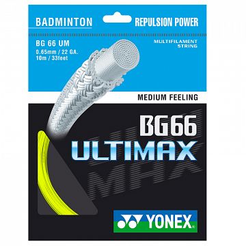 Yonex BG 66 Ultimax Yellow - Box